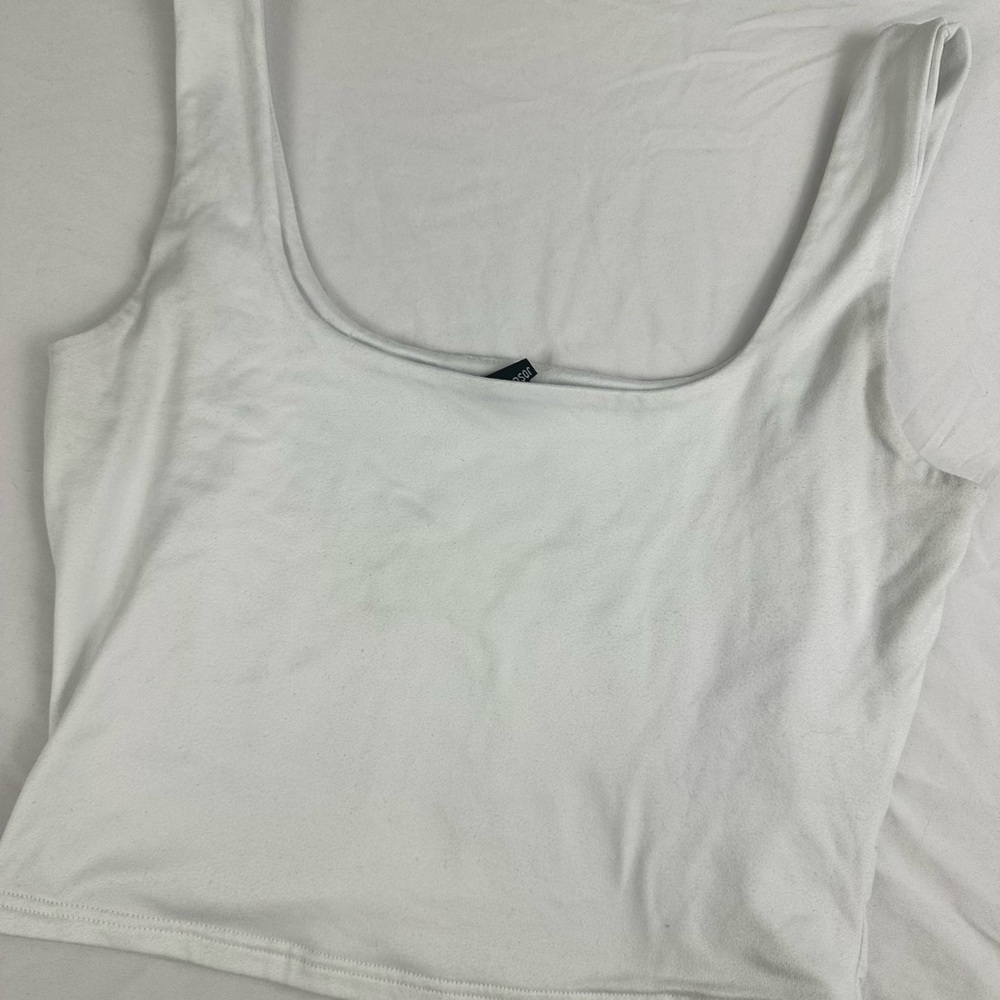 Windsor White Stretch Basic Tank Top